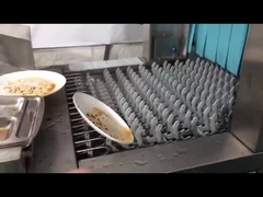 Grande lavastoviglie commerciale della scuola del ristorante della lavatrice industriale del piatto